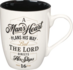 Mok A man's heart plans his way wit/zwart