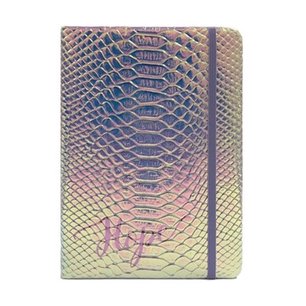 Iridescent zilveren metallic journal hope Iridescent zilveren metallic journal hope