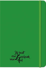 Journal neon groen Jij bent een geschenk van God Journal neon groen Jij bent een geschenk van God