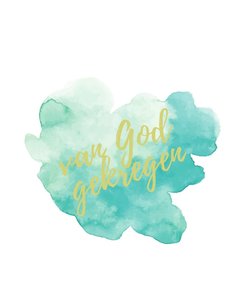 Van God gekregen poster
