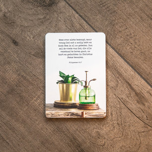 Wees over niets bezorgd