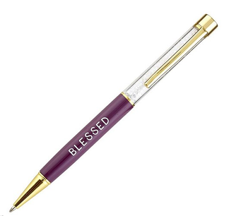 Crystal pen blessed purple Crystal pen blessed purple