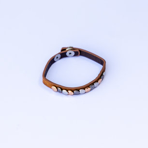 MR Armband studs bruin MR Armband studs bruin