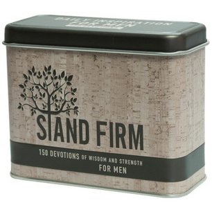 Stand firm prayer cards in tin 150 devot Stand firm prayer cards in tin 150 devot