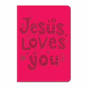 Lux leather journal Jesus loves you Lux leather journal Jesus loves you