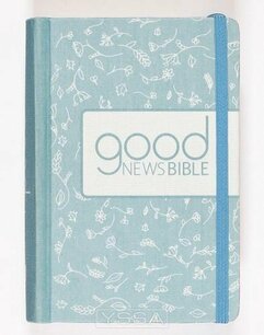 Good News Bible compact floralblue Good News Bible compact floralblue