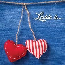 Kaart Liefde is ... Kaart Liefde is ...