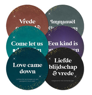 Set 12 Kerstkaarten - Een Kind is ons geboren Set 12 Kerstkaarten - Een Kind is ons geboren