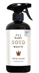 Homespray Jij bent goud waard Homespray Jij bent goud waard