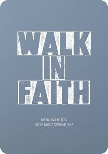 Minikaart Walk in faith