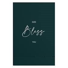 Minikaart God bless you