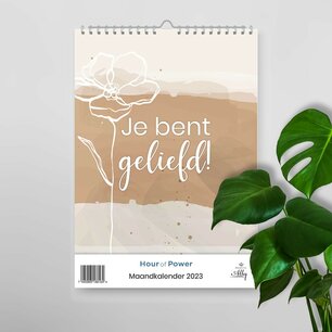 Maandkalender 2023 Je bent geliefd! (Hour of Power) Maandkalender 2023 Je bent geliefd! (Hour of Power)