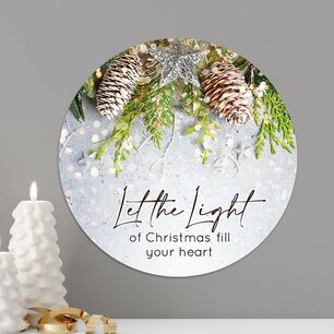 Kerstcirkel Let the light Kerstcirkel Let the light