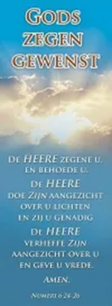 Boekenlegger Gods zegen gewenst