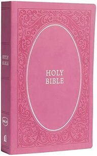 NKJV Bijbel Soft touch roze comfort print NKJV Bijbel Soft touch roze comfort print