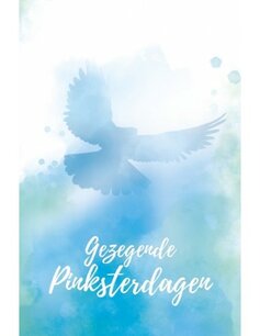 Kaart Gezegende Pinksterdagen duif Kaart Gezegende Pinksterdagen duif