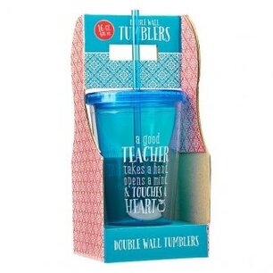 Tumbler A good teacher 480 ml plastic Tumbler A good teacher 480 ml plastic