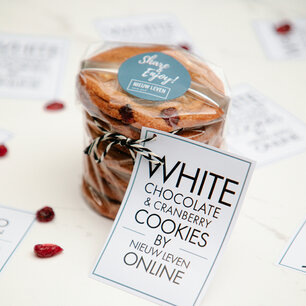 White Chocolate & Cranberry Cookies White Chocolate & Cranberry Cookies