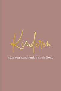 Kaart Kinderen zijn een geschenk