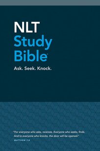 NLT Study Bible blauw NLT Study Bible blauw