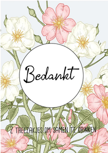 Theedoosje Bedankt