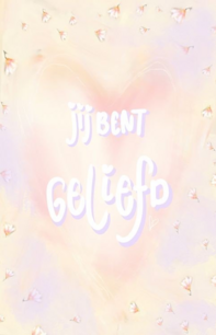 Minikaart Jij bent geliefd Minikaart Jij bent geliefd