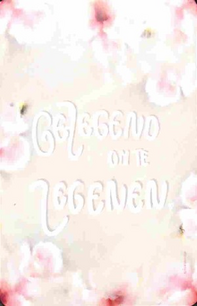 Minikaart Gezegend om te zegenen Minikaart Gezegend om te zegenen