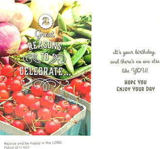 Kaart Birthday markt los