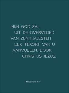 Kaart Overvloed van Zijn majesteit