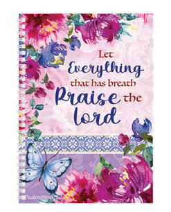 Journal Praise the Lord softcover A5 bloemen
