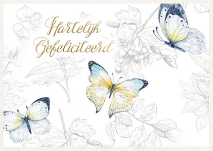 Kaart Van harte gefeliciteerd met je ... verjaardag Kaart Van harte gefeliciteerd met je ... verjaardag