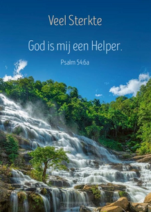 Kaart Veel sterkte Psalm 54:6