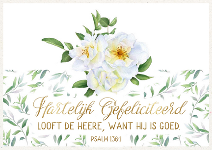 AK hartelijk gefeliciteerd