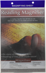 Vergrootglasblad 18 x 26 cm