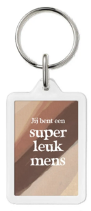 Sleutelhanger Super leuk mens