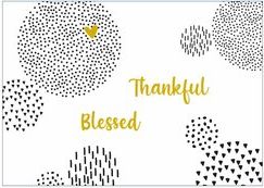 Kaart Thankful Blessed