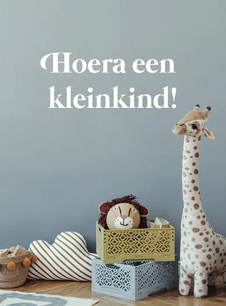 Kaart Hoera een kleinkind