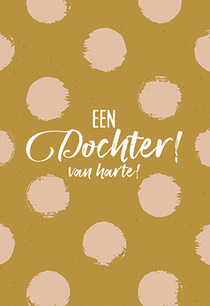 Kaart Een dochter van harte