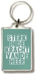 Sleutelhanger Sterk in de kracht