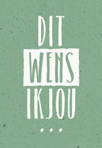 Kaart Dit wens ik jou