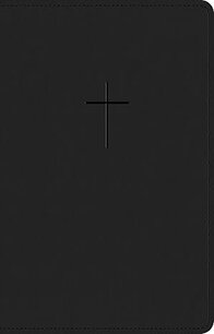 NLT Premium Gift Bible zwart kruis