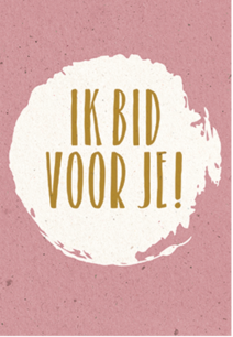 Kaart Ik bid voor je