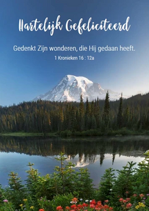 Kaart Hartelijk Gefeliciteerd 1 Kronieken 18:12a