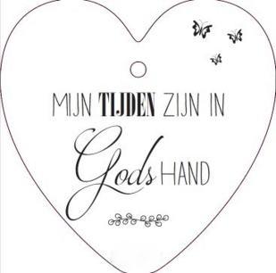Mijn tijden zijn in Gods hand