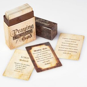 Boxes of blessings - 50 kaarten Praying the names