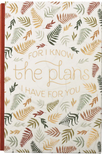 Journal For I know the plans hardcover 155 x 218 mm herfstbladeren