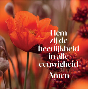 Kaart Hem zij de heerlijkheid