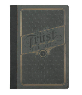 Journal Trust in the Lord grijs