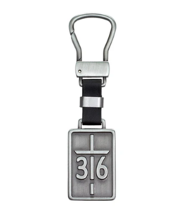 Sleutelhanger 3:16 Kruis