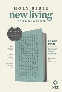 NLT Large Print Premium Value thinline Bible
